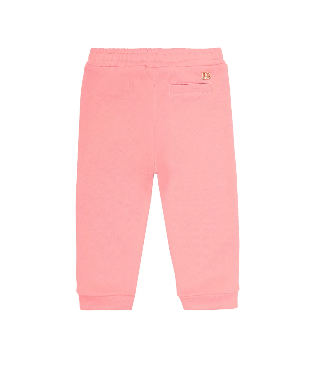 Спортивные брюки Dolce&Gabbana Kids L2JP7T-G7BDM, розовый цвет • Купить в интернет-магазине Kameron