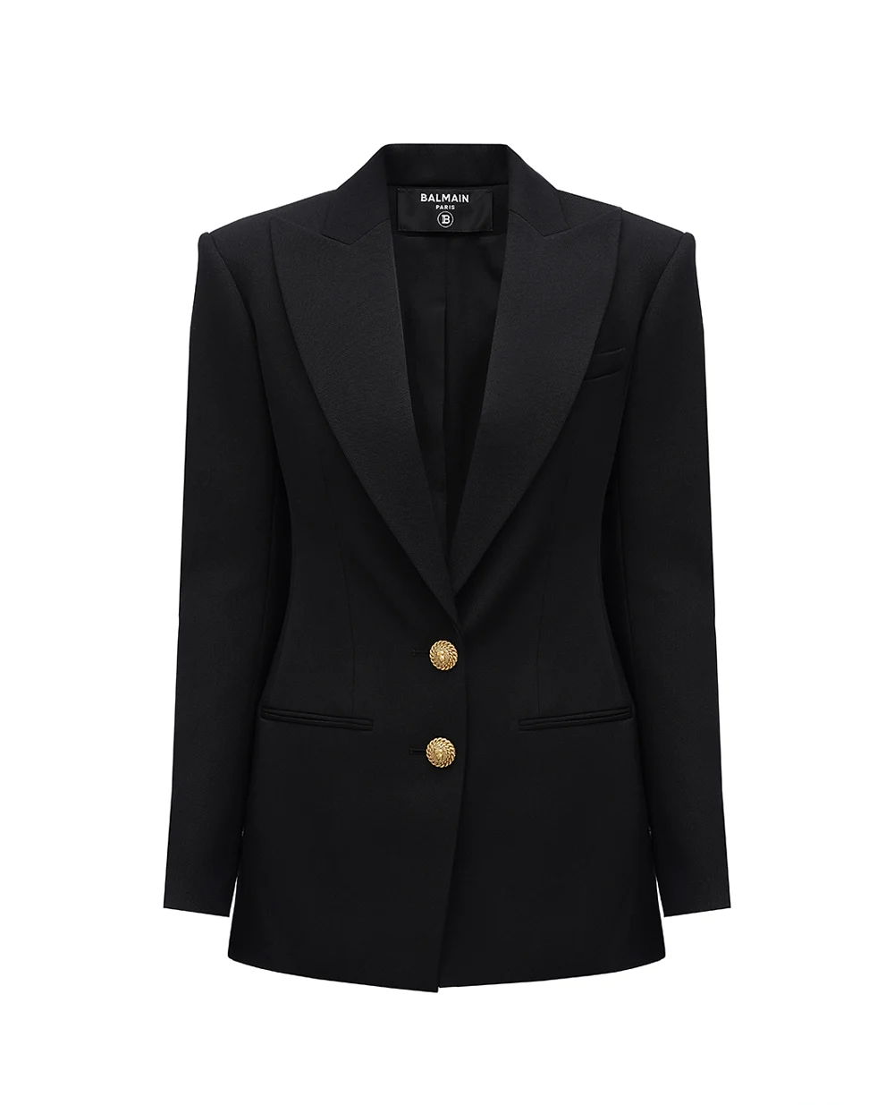 Жакет Balmain CF1SE055WC09, черный цвет • Купить в интернет-магазине Kameron