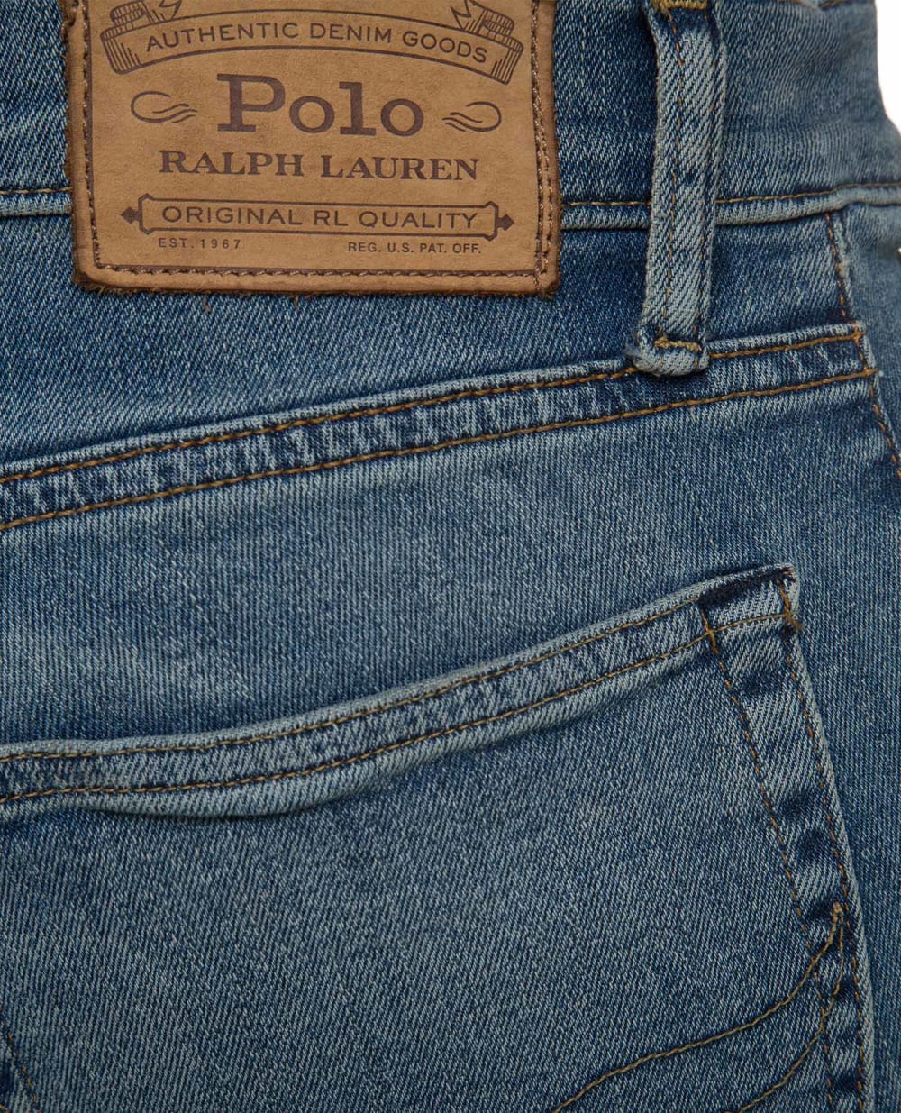 Джинсы Varick Polo Ralph Lauren 710613952011, голубой цвет • Купить в интернет-магазине Kameron