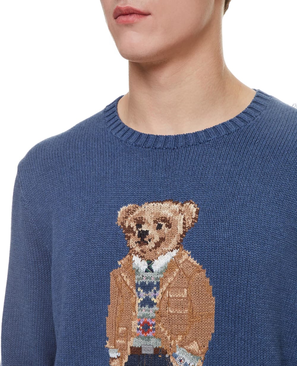 Свитер Polo Ralph Lauren 710822539001, синий цвет • Купить в интернет-магазине Kameron