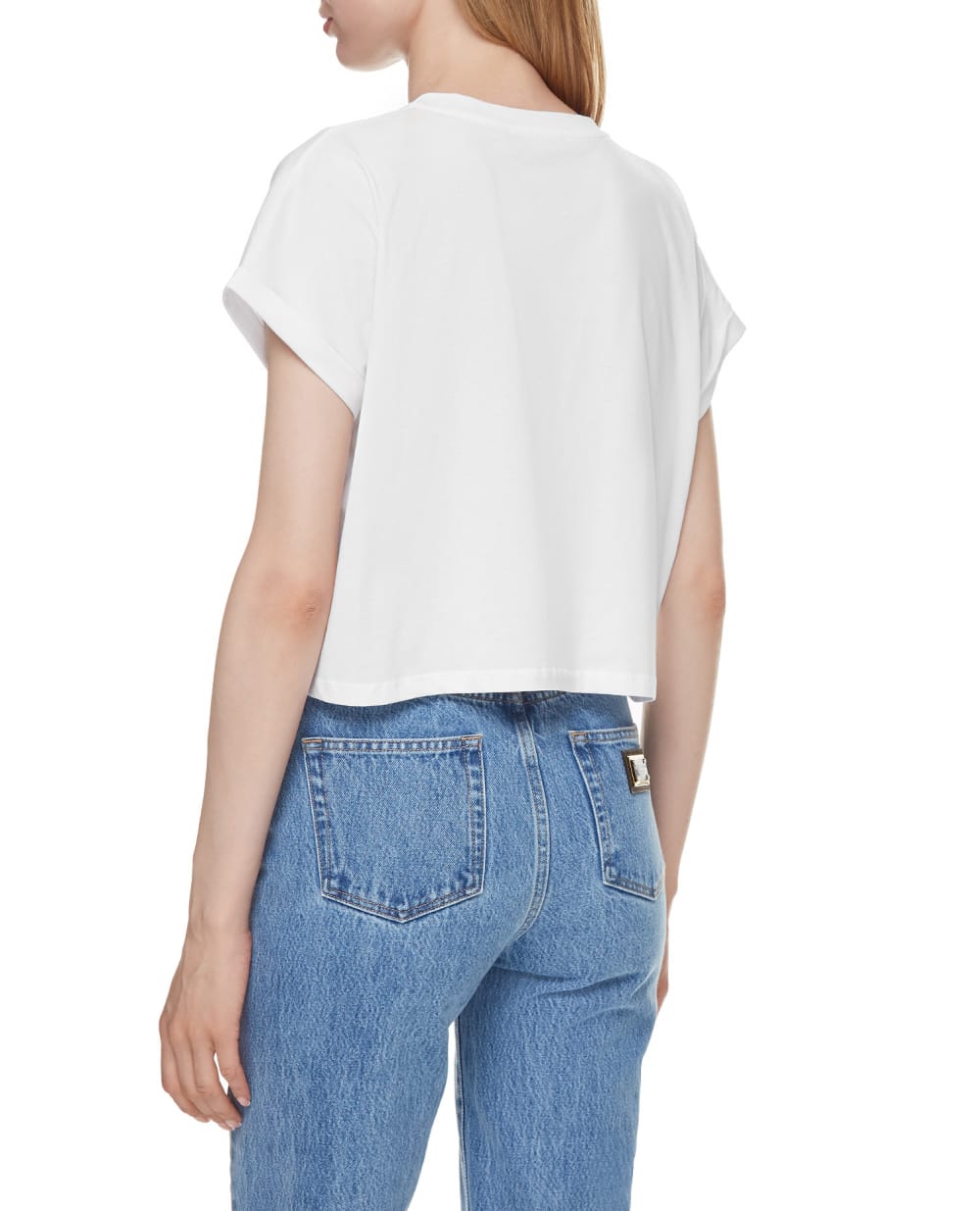 Футболка Balmain WF1EE005B013, белый цвет • Купить в интернет-магазине Kameron