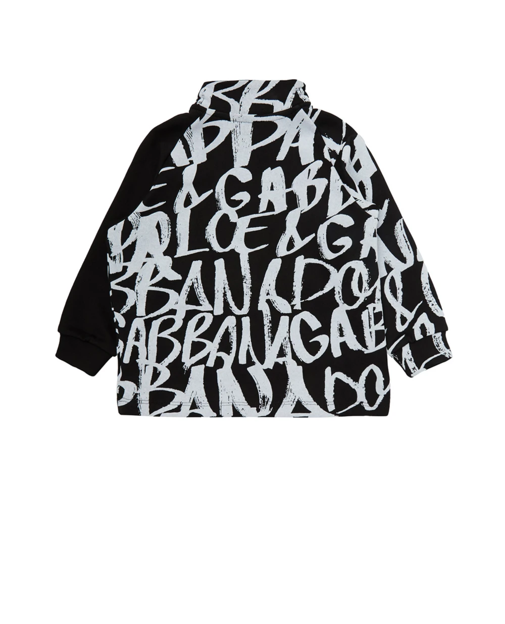 Свитшот Dolce&Gabbana Kids L4JWBT-G7BFO-S, черный цвет • Купить в интернет-магазине Kameron