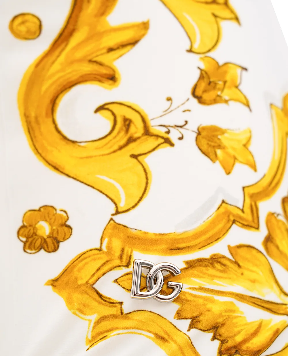 Купальник с принтом Майолика Dolce&Gabbana O9A13J-ONO19, желтый цвет • Купить в интернет-магазине Kameron