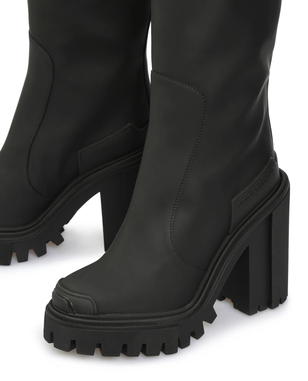 Сапоги Dolce&Gabbana CU0758-AQ156, черный цвет • Купить в интернет-магазине Kameron