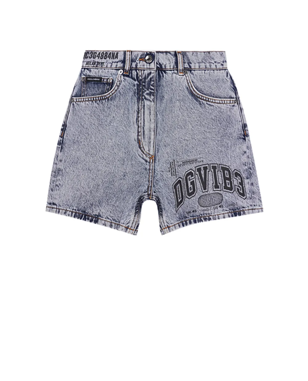 Детские шорты Dolce&Gabbana Kids L83Q25-LDC30, синий цвет • Купить в интернет-магазине Kameron