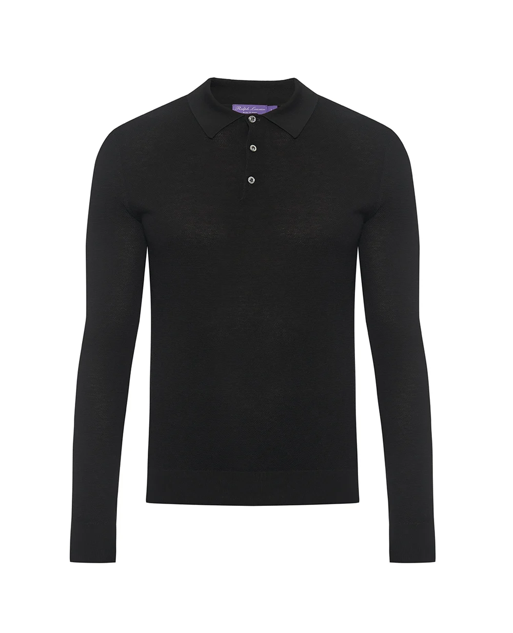 Поло Ralph Lauren Purple Label 790966748004, чорний колір • Купити в інтернет-магазині Kameron