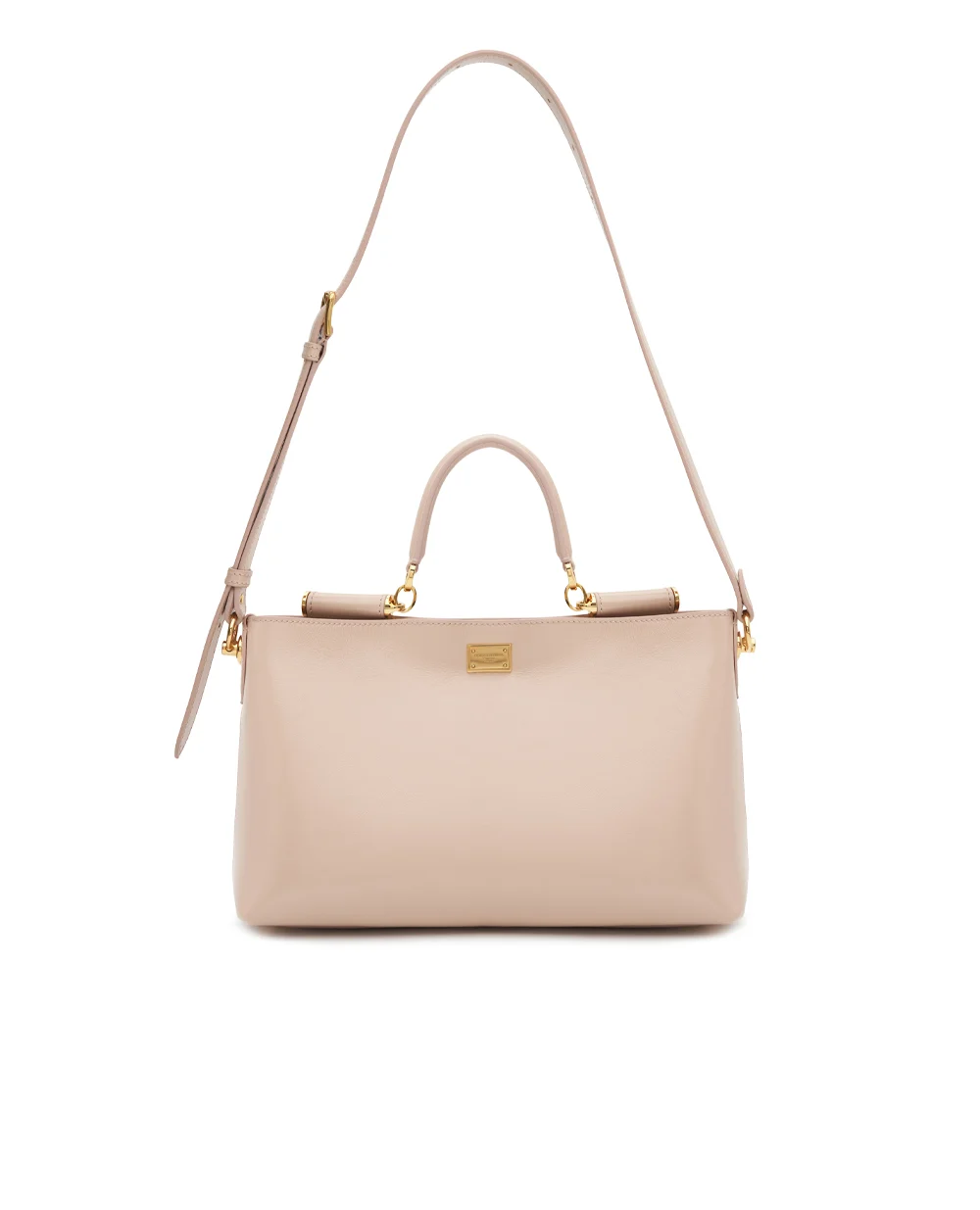 Сумка Vittoria Medium из телячьей кожи Dolce&Gabbana BB7896-AZ000, бежевый цвет • Купить в интернет-магазине Kameron
