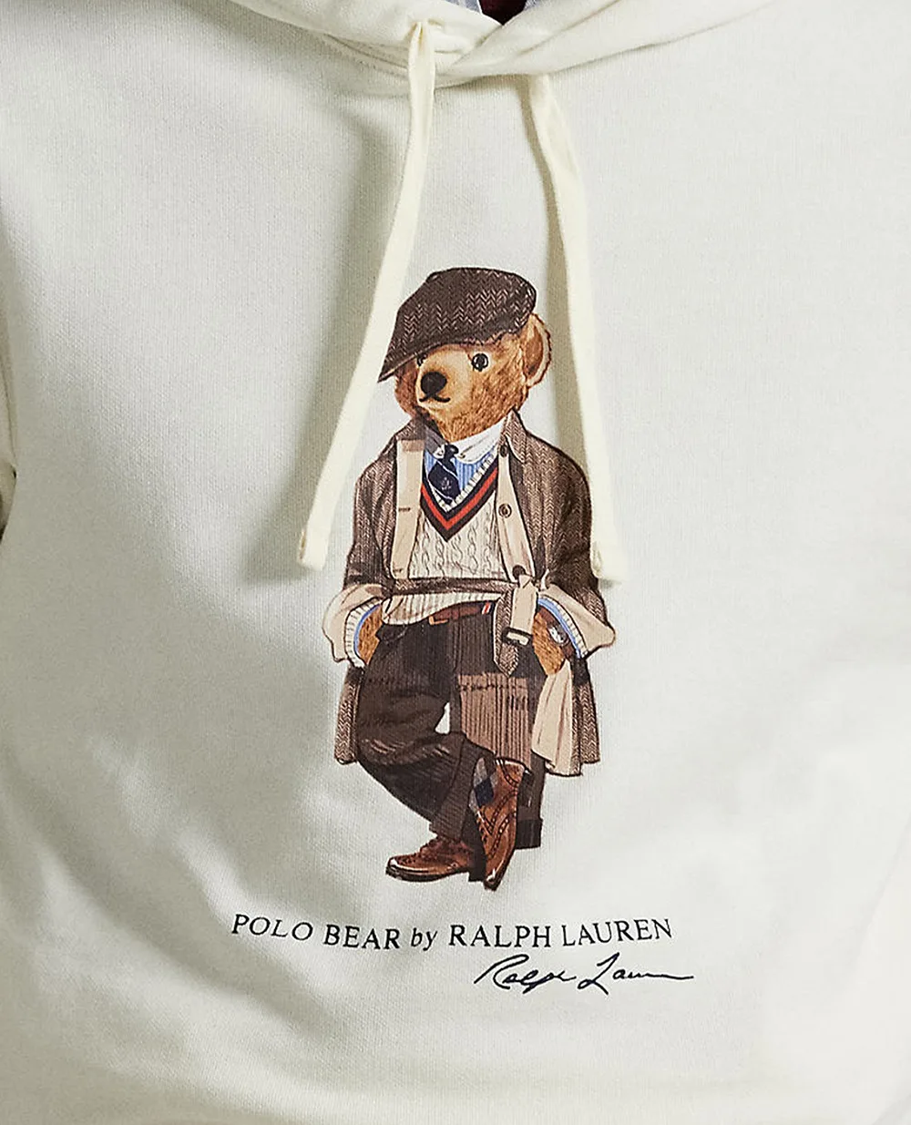 Худі Polo Bear Polo Ralph Lauren 710980306001, білий колір • Купити в інтернет-магазині Kameron