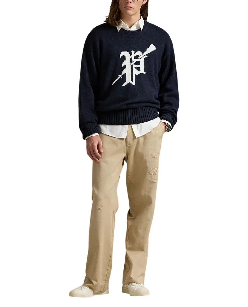 Свитер Polo Ralph Lauren 710980846001, синий цвет • Купить в интернет-магазине Kameron