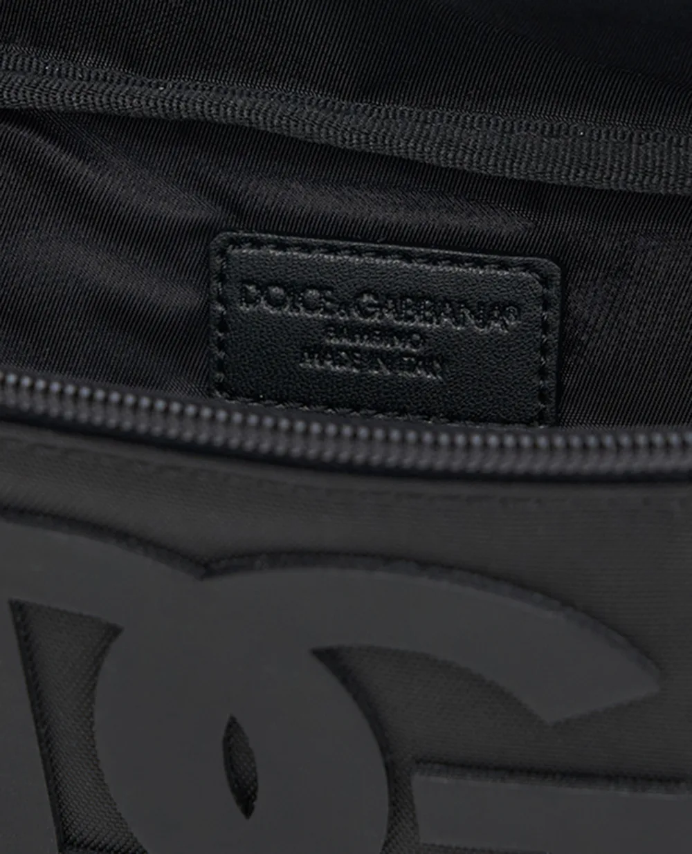 Детская поясная сумка Dolce&Gabbana Kids EM0072-AU927, черный цвет • Купить в интернет-магазине Kameron