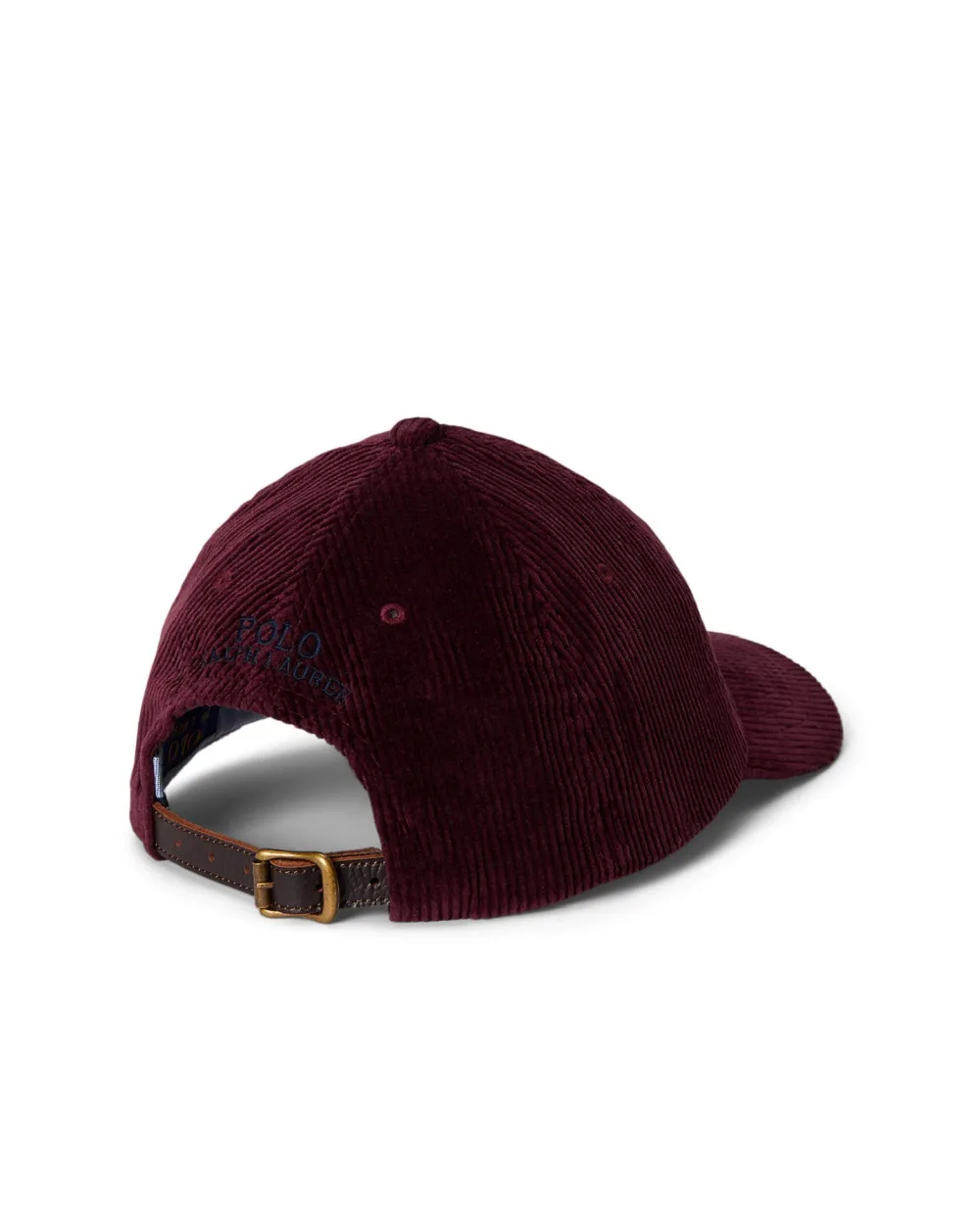 Кепка вельветовая Polo Ralph Lauren 710847175008, бордовый цвет • Купить в интернет-магазине Kameron