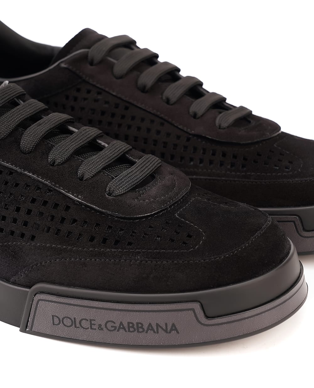 Кеды Portofino Yacht Dolce&Gabbana A20189-A6688, черный цвет • Купить в интернет-магазине Kameron
