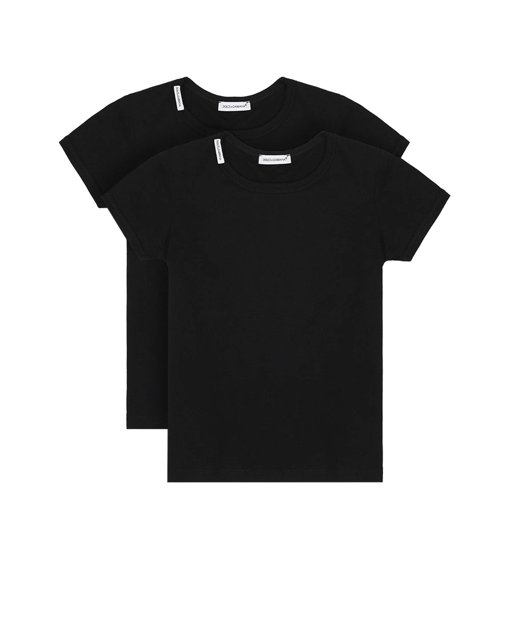 Детская футболка Dolce&Gabbana Kids L4U703-OY7IB-S, черный цвет • Купить в интернет-магазине Kameron