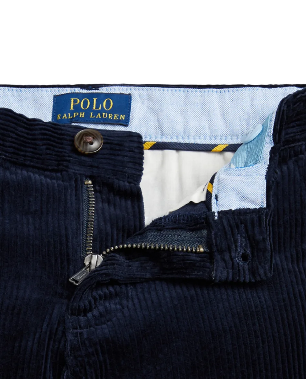 Дитячі штани вельветові Polo Ralph Lauren Kids 322917121007, синій колір • Купити в інтернет-магазині Kameron