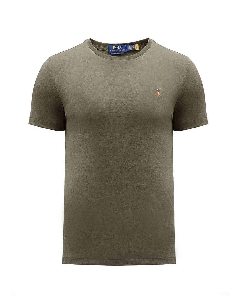 Футболка Polo Ralph Lauren 710740727087, темно-зеленый цвет • Купить в интернет-магазине Kameron