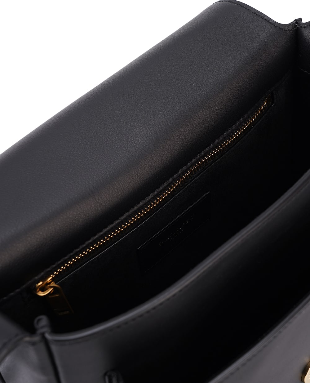 Кожаная сумка Niki Saint Laurent 718556-AAD39, черный цвет • Купить в интернет-магазине Kameron