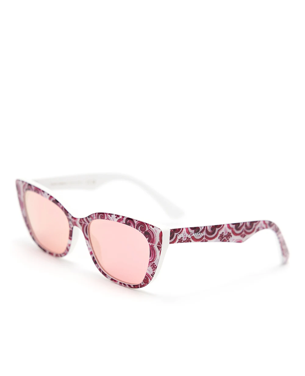 Детские солнцезащитные очки Dolce&Gabbana Kids 44273425-E449, розовый цвет • Купить в интернет-магазине Kameron