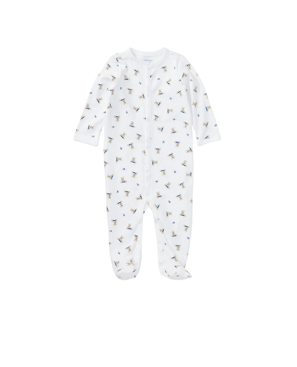 Детский человечек Polo Ralph Lauren Kids 320682715001, белый цвет • Купить в интернет-магазине Kameron