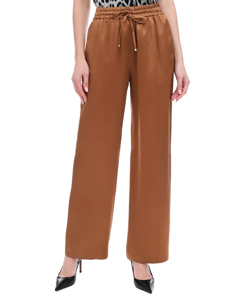 Брюки Dolce&Gabbana FTC9FT-FU1NU, коричневый цвет • Купить в интернет-магазине Kameron