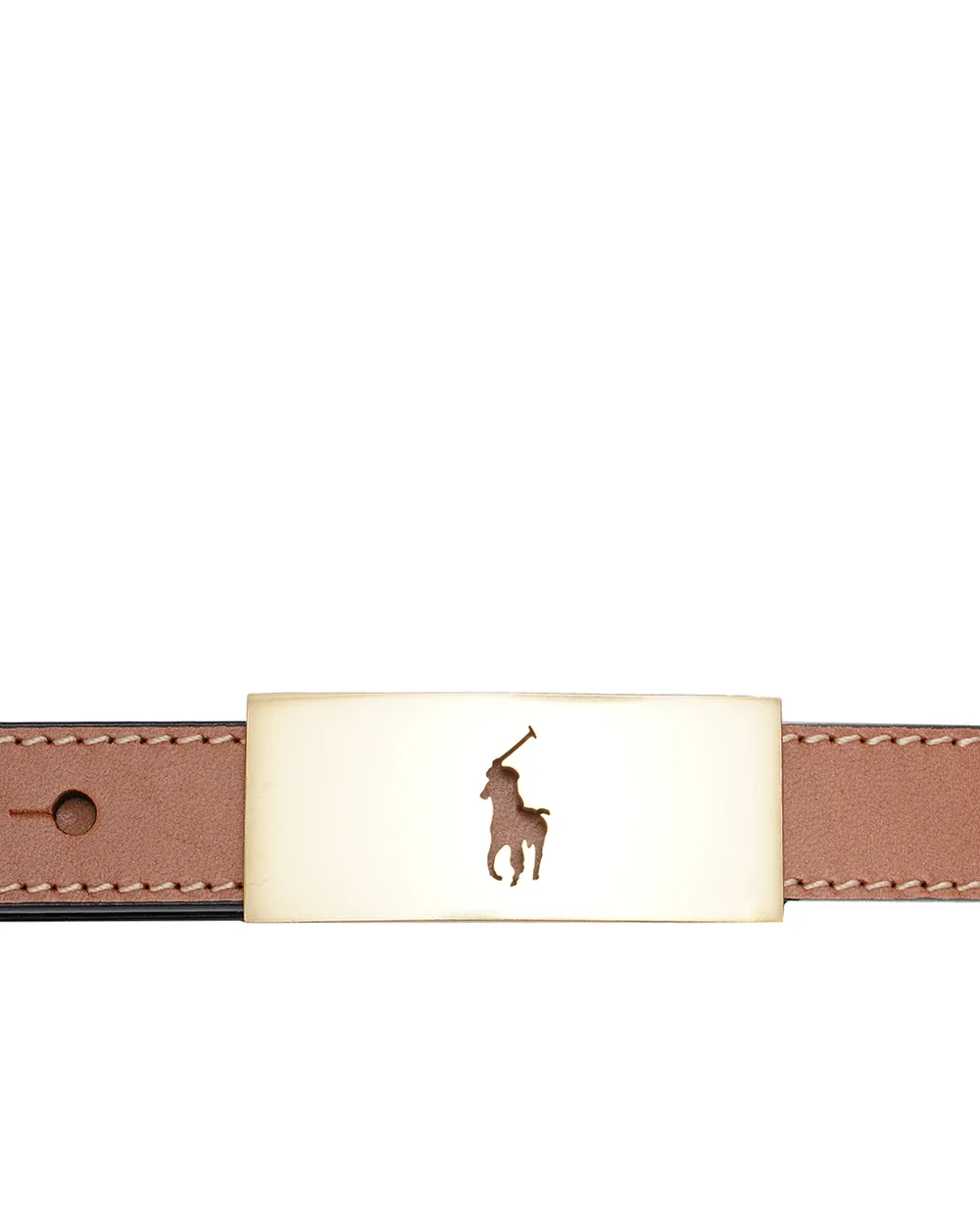 Двухсторонний кожаный ремень Polo Ralph Lauren 429895825002, коричневый цвет • Купить в интернет-магазине Kameron
