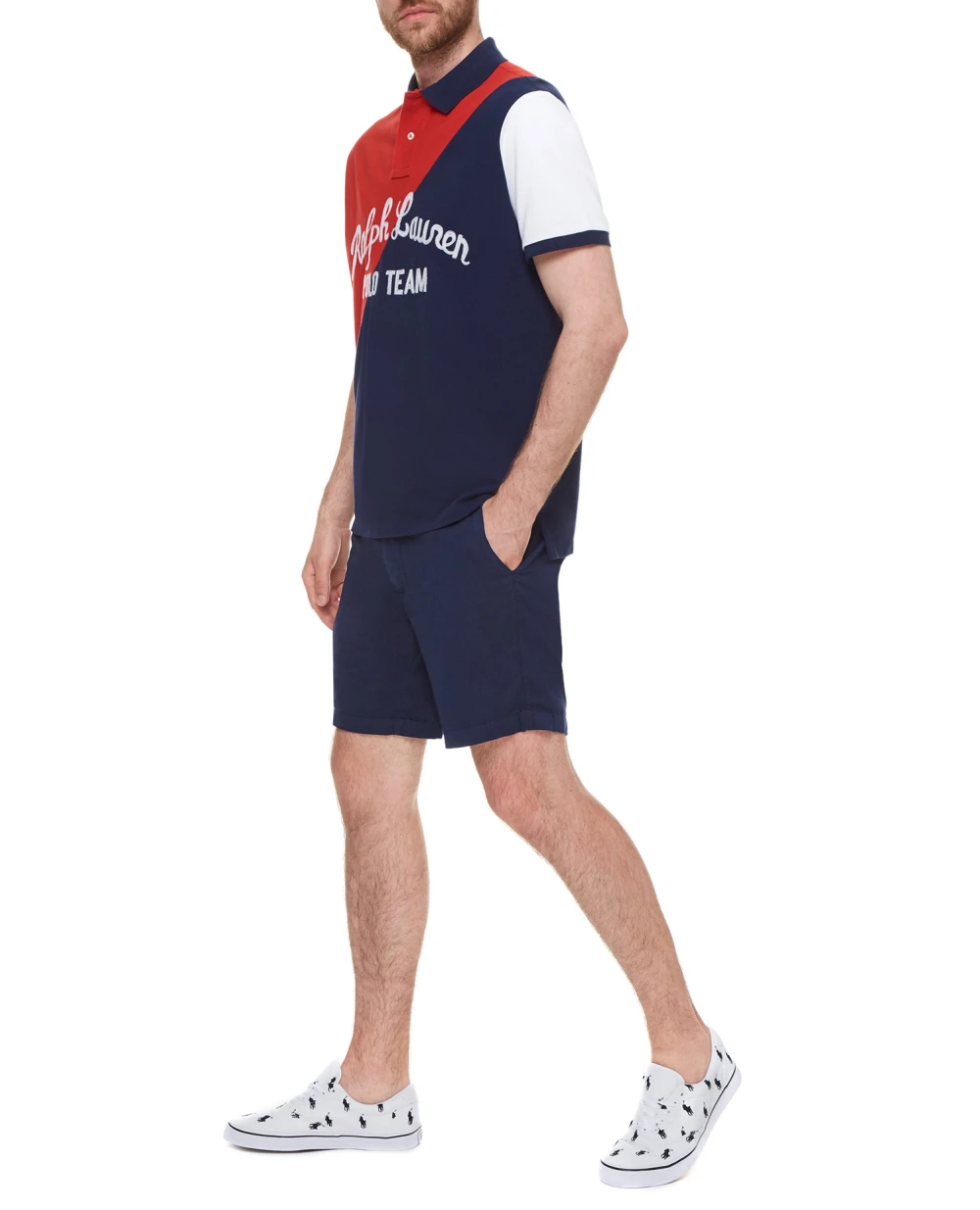 Поло Polo Ralph Lauren 710835795001, разноцветный цвет • Купить в интернет-магазине Kameron