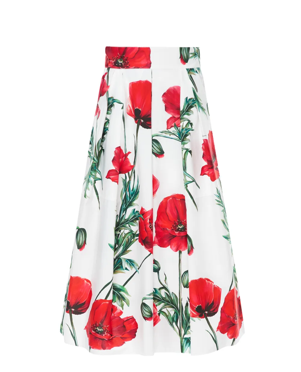 Юбка Dolce&Gabbana F4CFLT-HS5NN, белый цвет • Купить в интернет-магазине Kameron