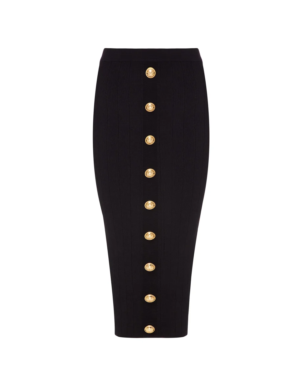 Юбка Balmain YF1LD066KB07, черный цвет • Купить в интернет-магазине Kameron