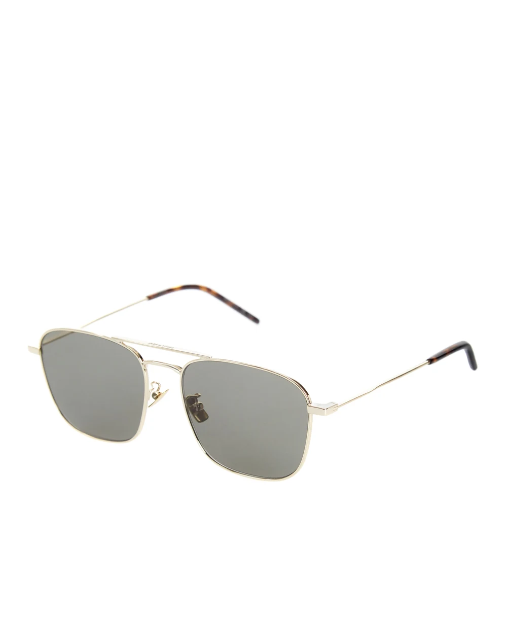 Солнцезащитные очки Saint Laurent 587254-Y9902-, золотой цвет • Купить в интернет-магазине Kameron