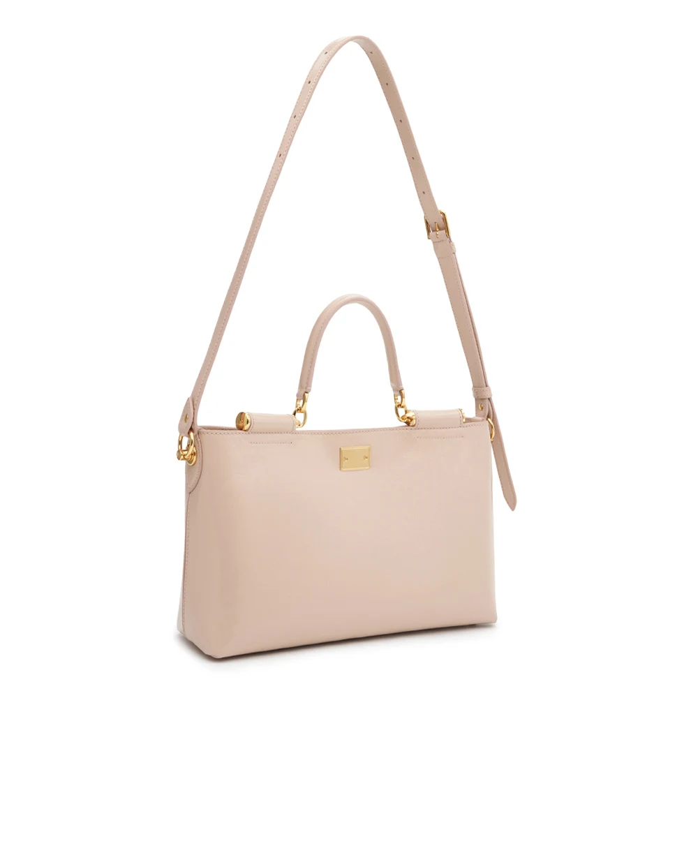 Сумка Vittoria Medium из телячьей кожи Dolce&Gabbana BB7896-AZ000, бежевый цвет • Купить в интернет-магазине Kameron