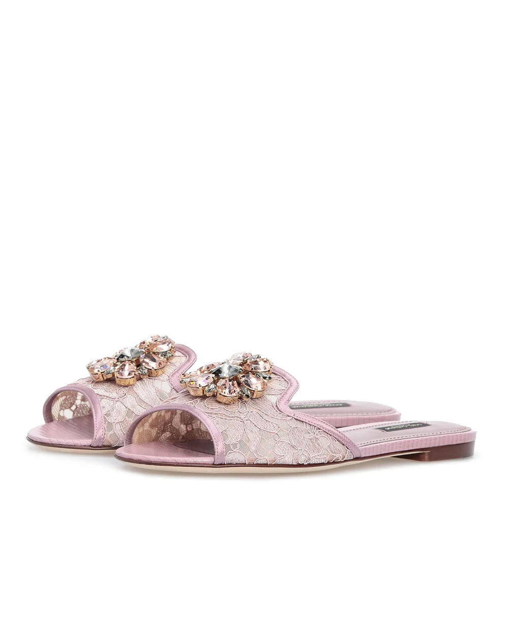 Мюли Dolce&Gabbana CQ0023-AG667, сиреневый цвет • Купить в интернет-магазине Kameron