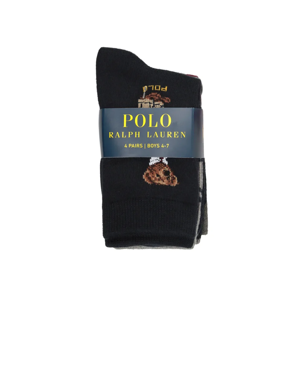 Носки (4 пары) Polo Ralph Lauren Kids 443822176001, разноцветный цвет • Купить в интернет-магазине Kameron
