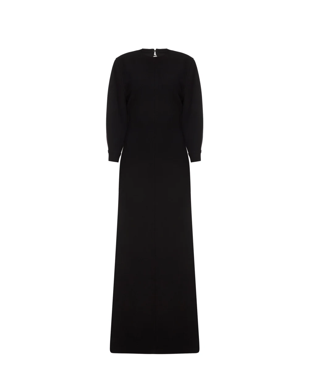Шерстяное платье Saint Laurent 706938-Y7E41, черный цвет • Купить в интернет-магазине Kameron