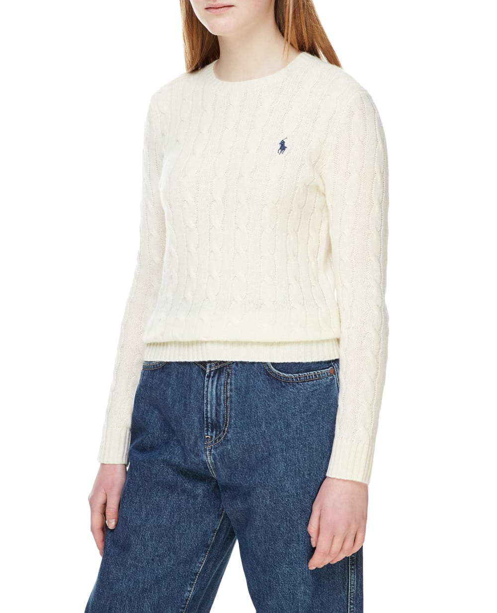 Свитер Polo Ralph Lauren 211875831006, белый цвет • Купить в интернет-магазине Kameron
