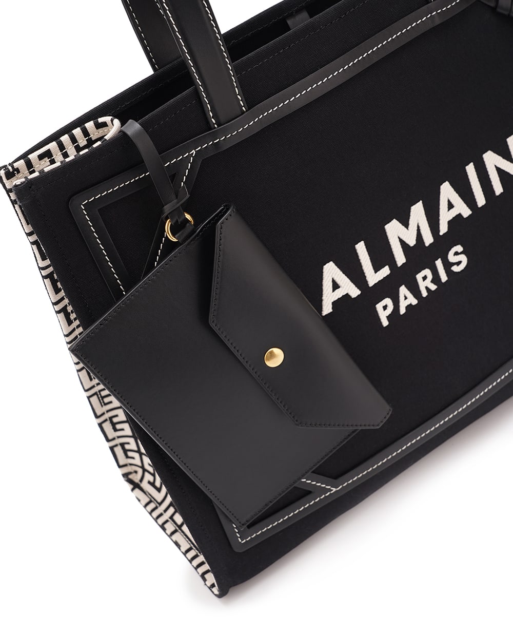 Сумка B-Army Shopper Medium Balmain DN1FF810TPAC, черный цвет • Купить в интернет-магазине Kameron