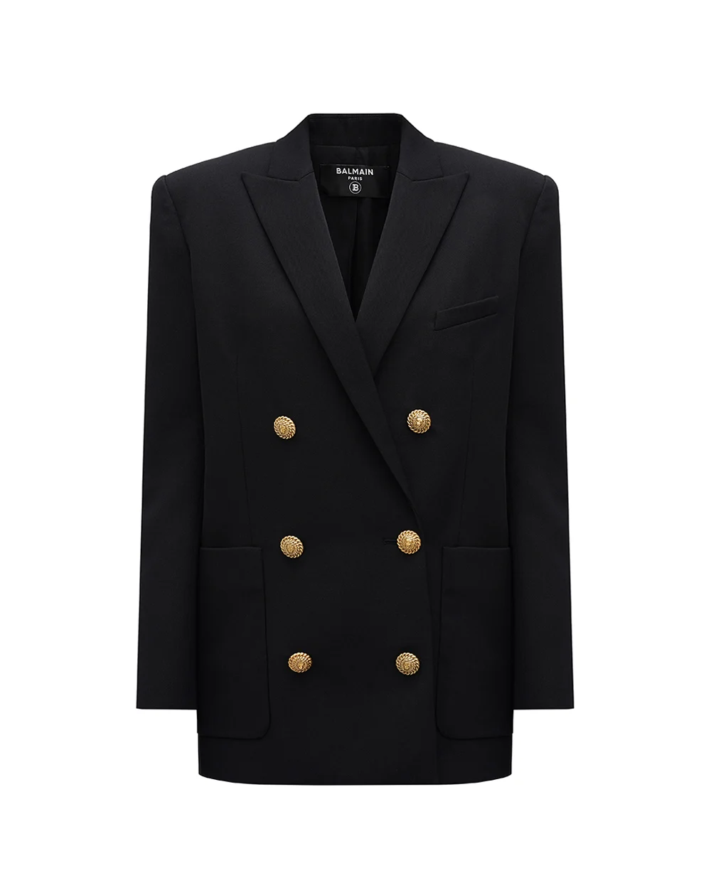 Жакет Balmain CF1SH025WC09, черный цвет • Купить в интернет-магазине Kameron