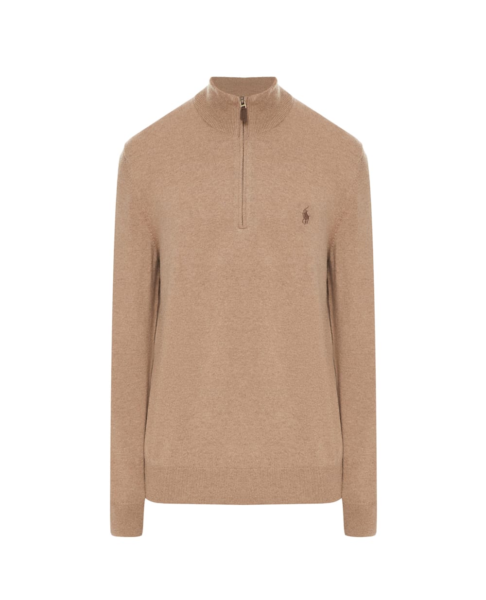 Шерстяная кофта Polo Ralph Lauren 710876756007, коричневый цвет • Купить в интернет-магазине Kameron