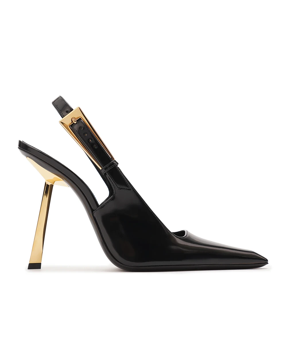 Туфли Saint Laurent 763421-AACGX, черный цвет • Купить в интернет-магазине Kameron