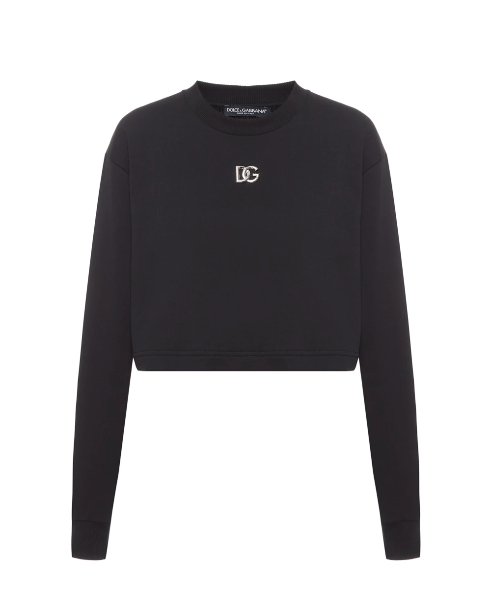 Свитшот Dolce&Gabbana F9N80Z-FU7DU, черный цвет • Купить в интернет-магазине Kameron
