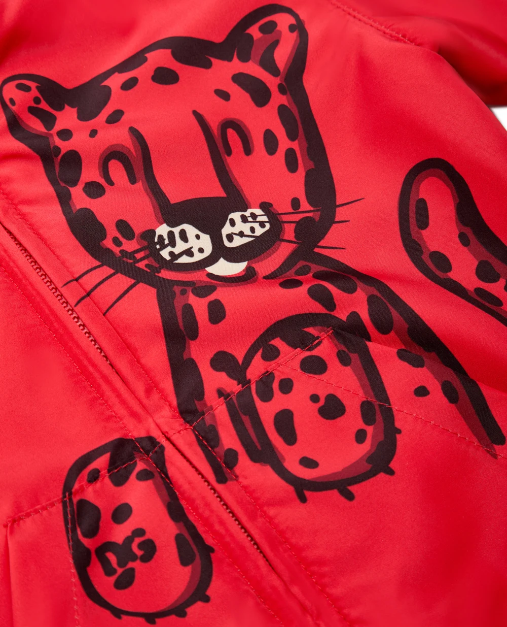 Ветровка Dolce&Gabbana Kids L1JB3Y-G7B3H, красный цвет • Купить в интернет-магазине Kameron