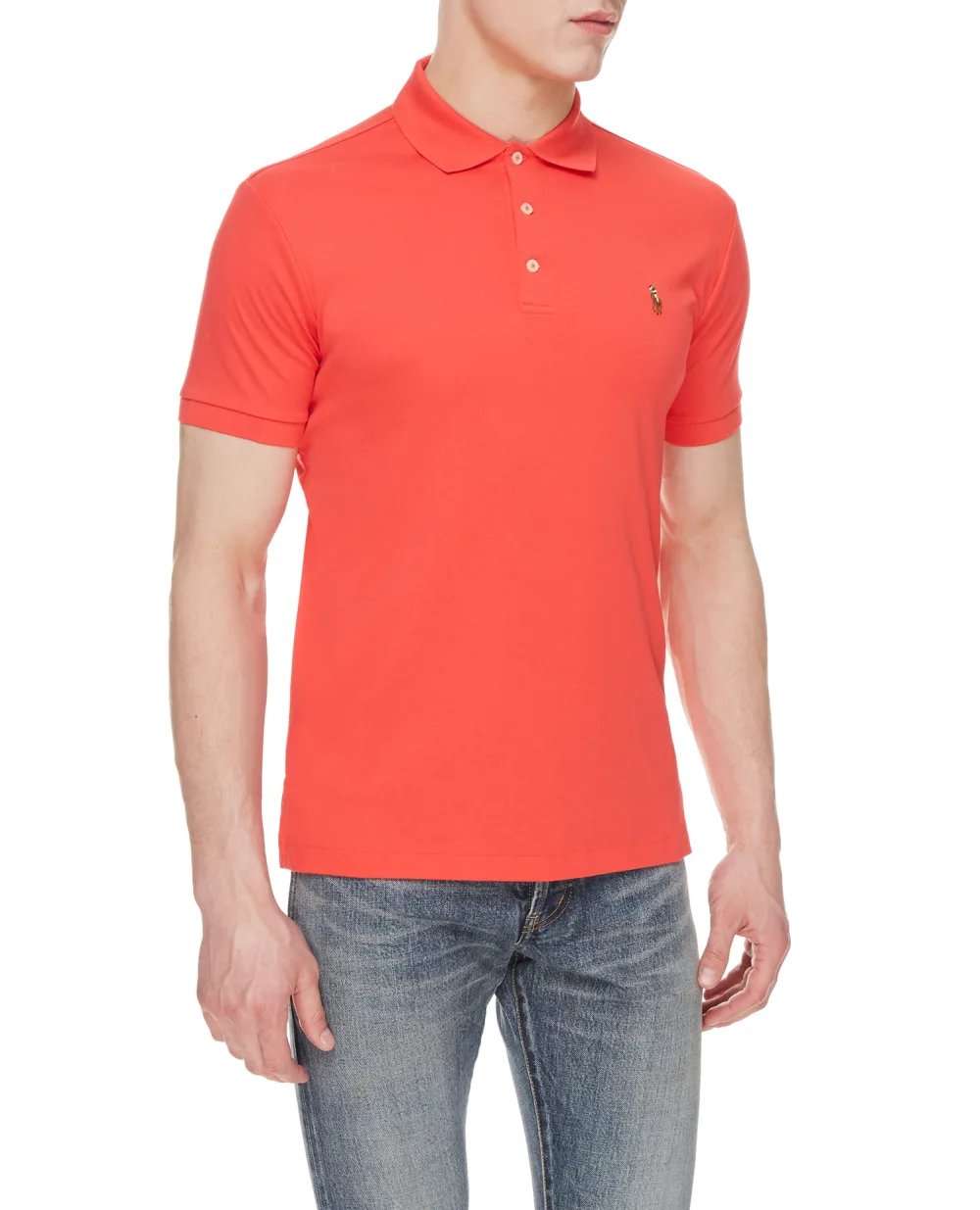 Поло Polo Ralph Lauren 710704319090, красный цвет • Купить в интернет-магазине Kameron