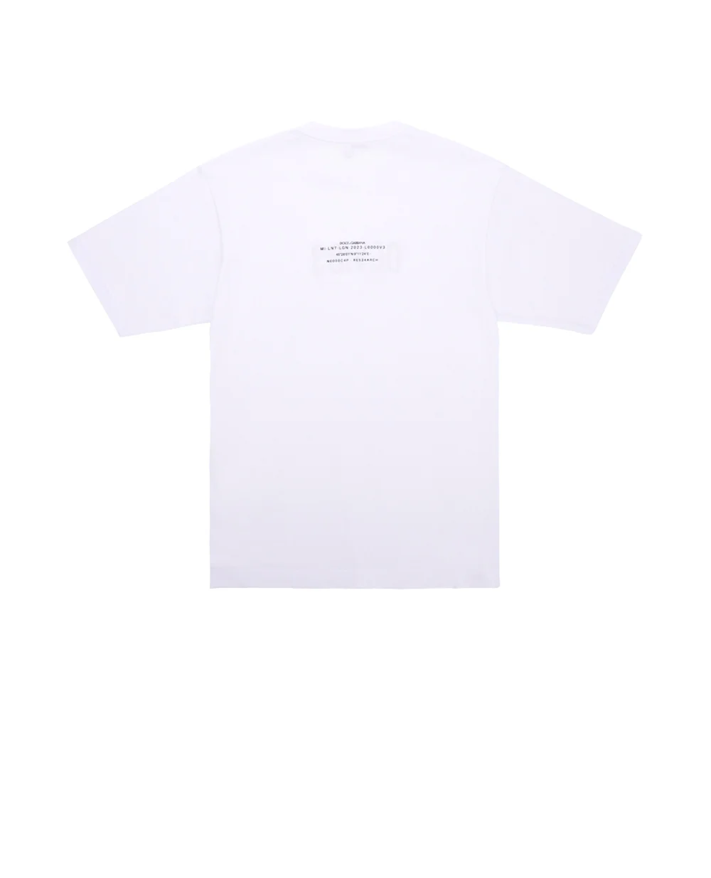 Детская футболка Dolce&Gabbana Kids L7JTHT-G7M6P, белый цвет • Купить в интернет-магазине Kameron