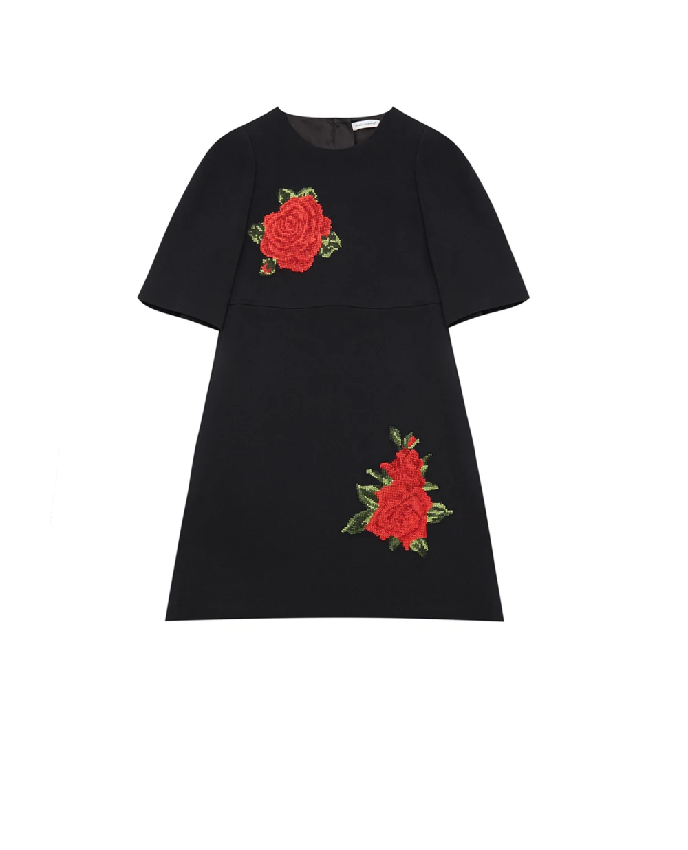 Детское платье Dolce&Gabbana Kids L51DI4-G7XVP-S, черный цвет • Купить в интернет-магазине Kameron
