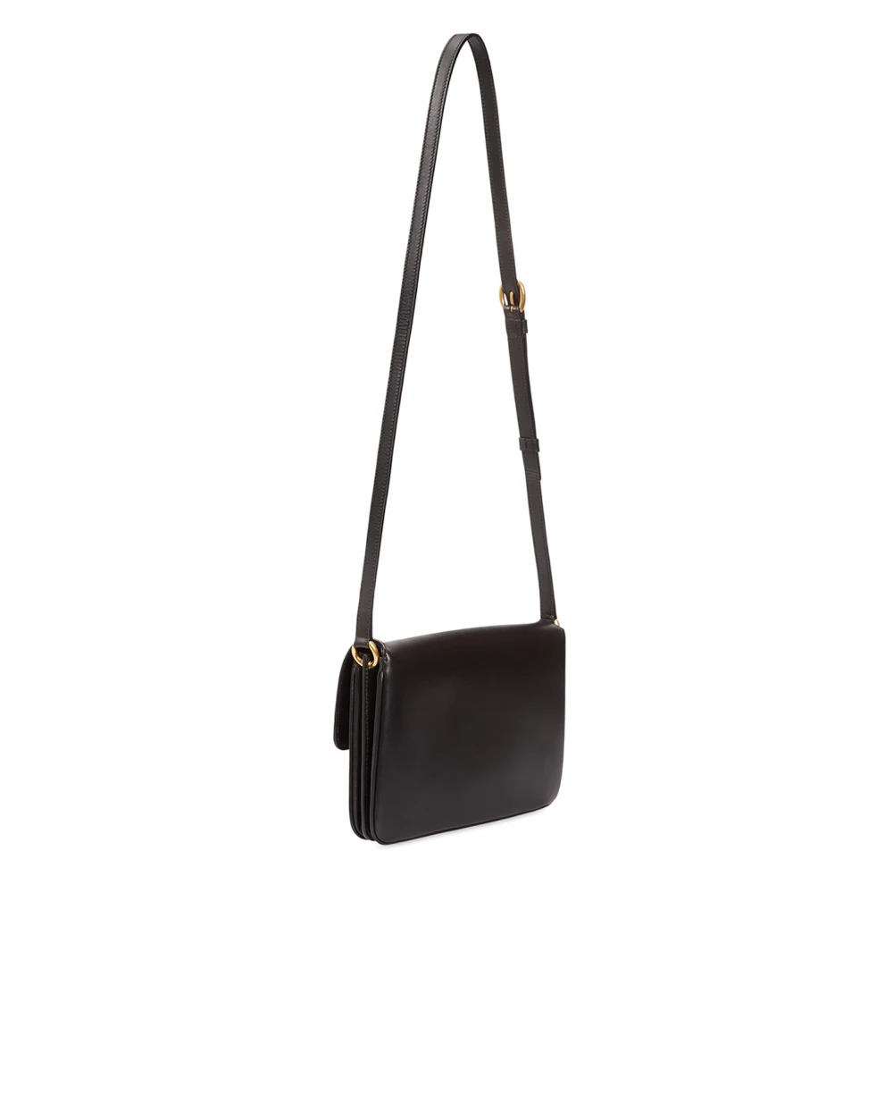 Кожаная сумка Le Maillon Saint Laurent 649795-2R20W, черный цвет • Купить в интернет-магазине Kameron