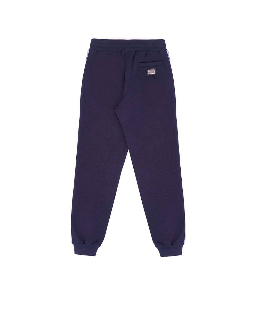 Детские спортивные брюки (костюм) Dolce&Gabbana Kids L4JPII-G7JT7-B, темно-синий цвет • Купить в интернет-магазине Kameron