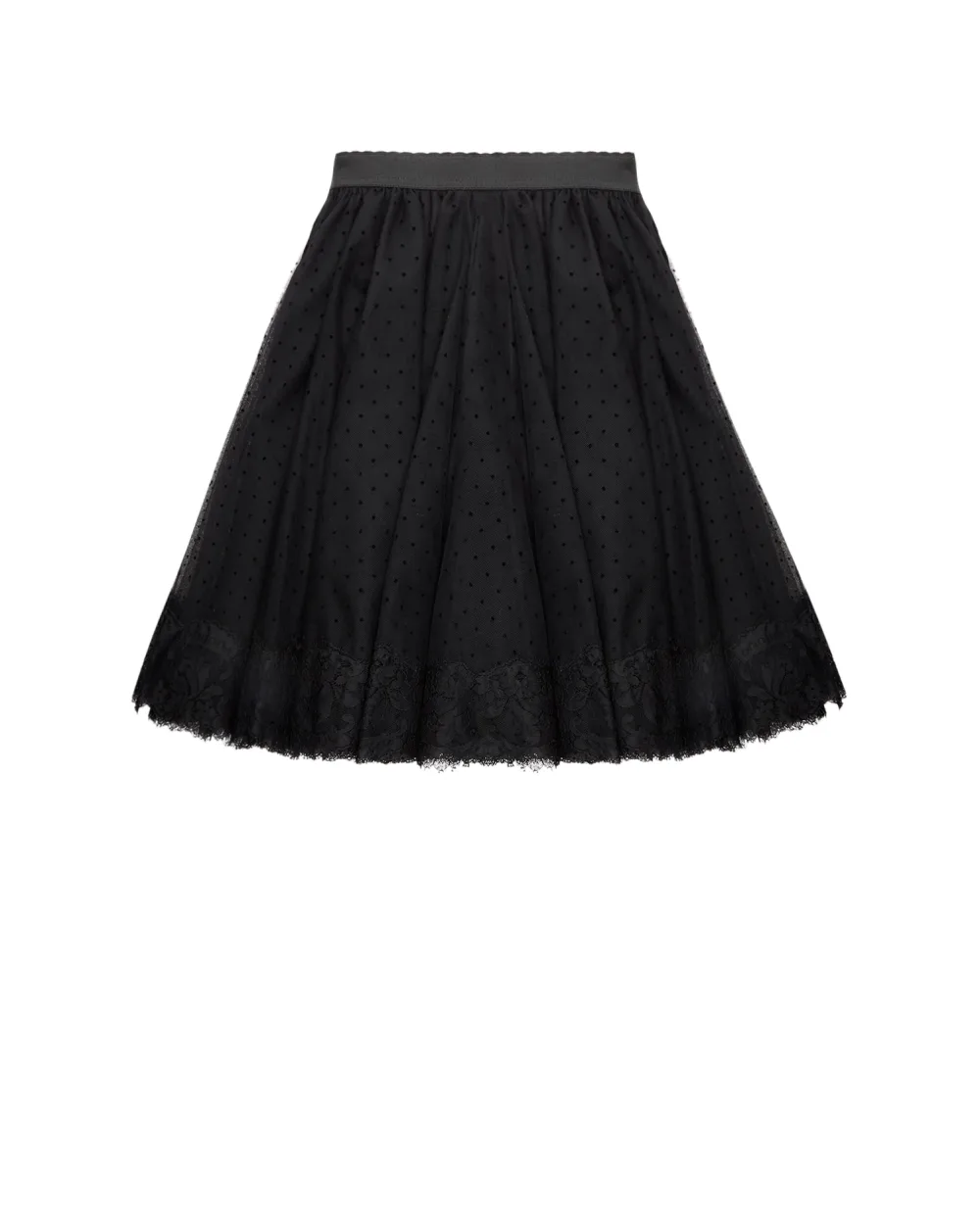 Юбка Dolce&Gabbana Kids L52I96-HLMT6-S-, черный цвет • Купить в интернет-магазине Kameron