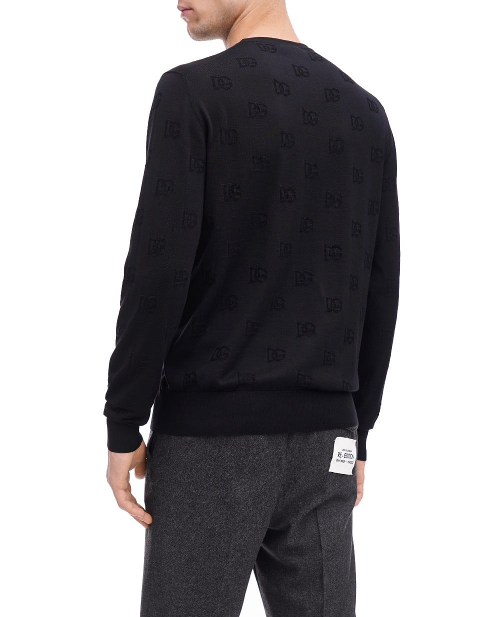 Джемпер Dolce&Gabbana GXJ79T-JAST6, черный цвет • Купить в интернет-магазине Kameron