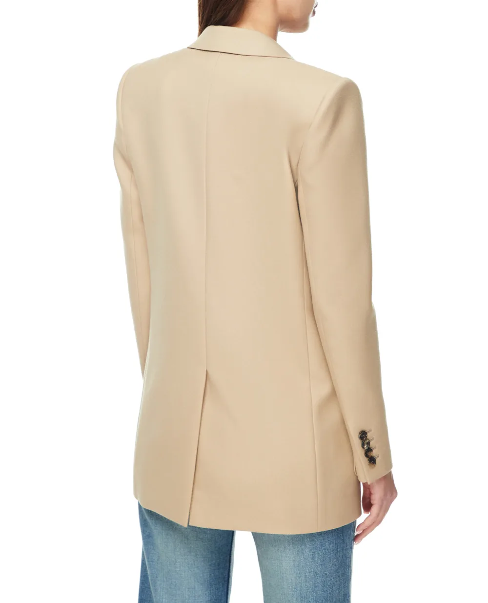 Шерстяной блейзер Saint Laurent 735409-Y7B73, бежевый цвет • Купить в интернет-магазине Kameron