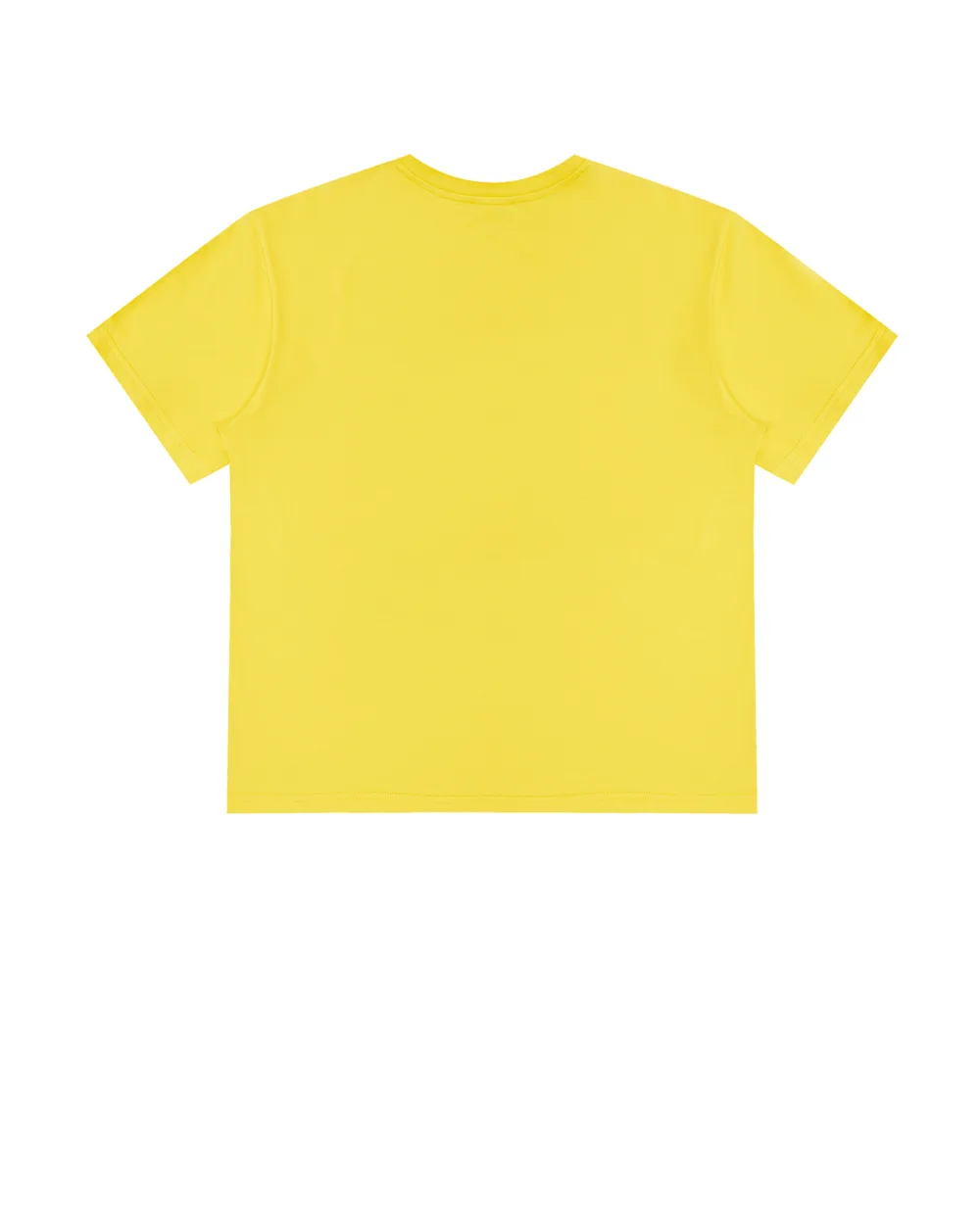 Детская футболка Dolce&Gabbana Kids L4JTEY-G7H3I-B, желтый цвет • Купить в интернет-магазине Kameron