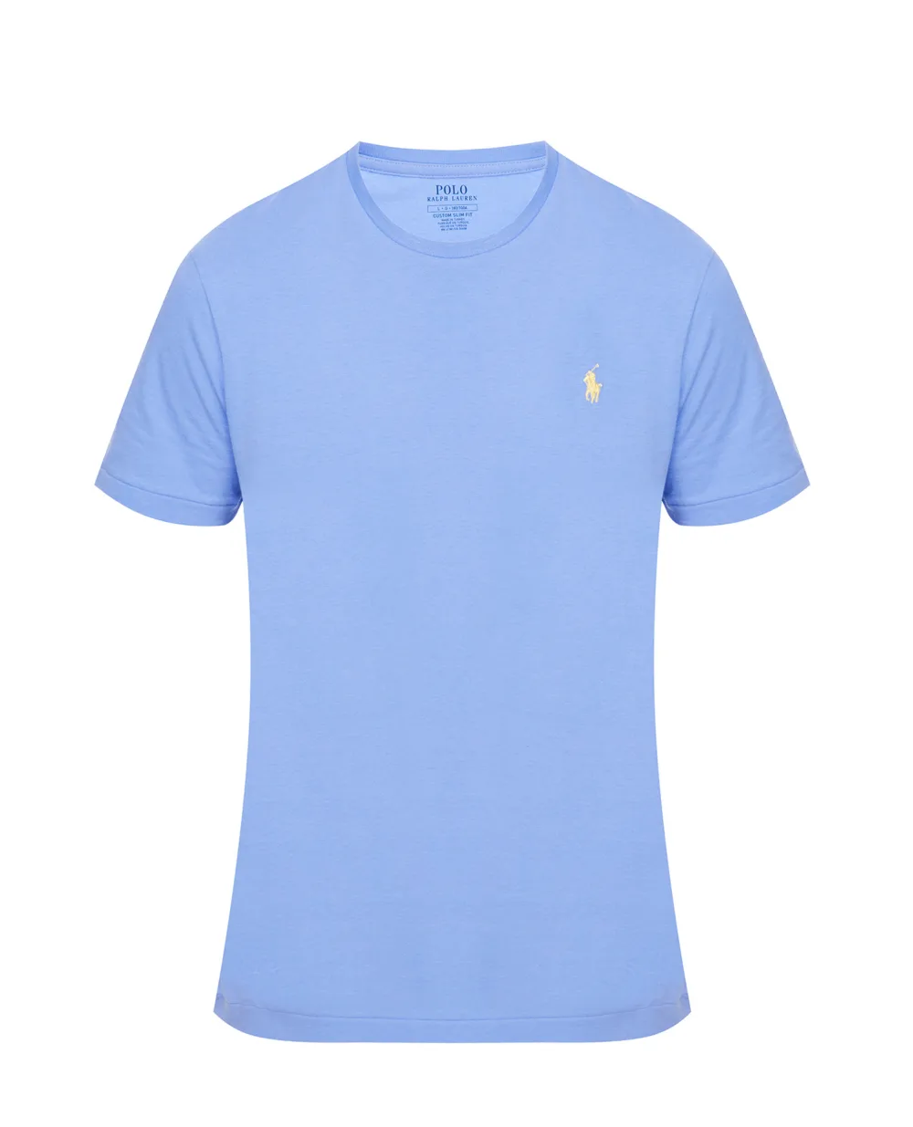 Футболка Polo Ralph Lauren 710671438308, голубой цвет • Купить в интернет-магазине Kameron
