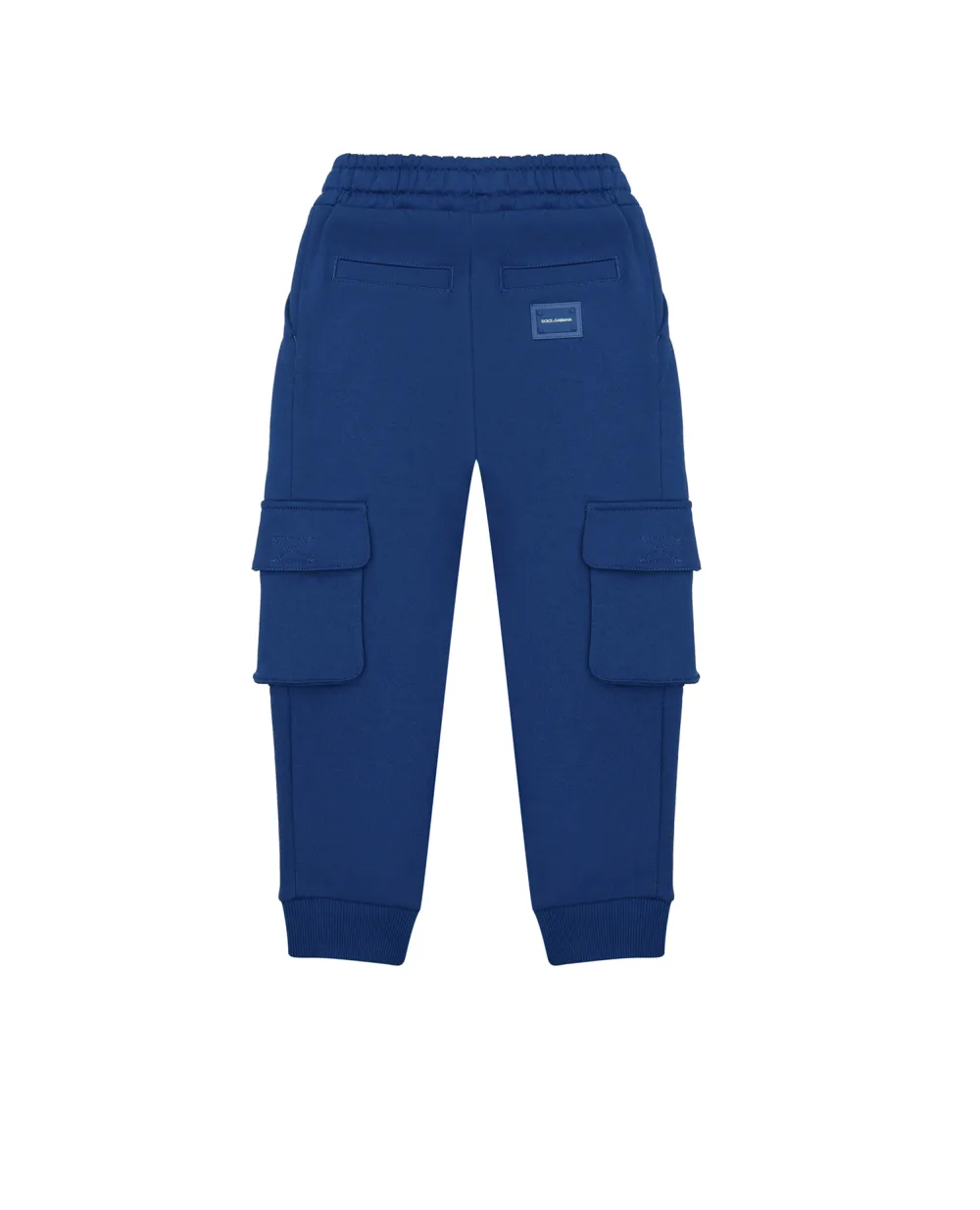 Спортивные брюки Dolce&Gabbana Kids L4JPDD-G7A5T-S, синий цвет • Купить в интернет-магазине Kameron